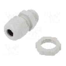 Presetupa poliamida, PG9, IP68, V-TEC PG, OBO BETTERMANN - V-TEC PG9+ LGR