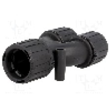 Conector de tip Y, poliamida, HELLERMANNTYTON - 166-25802