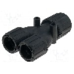 Conector de tip Y, poliamida, HELLERMANNTYTON - 166-25803