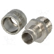 Conectori finali drepţi, alama, HELLERMANNTYTON - 166-30313