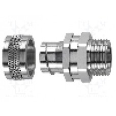 Conectori finali drepţi, alama, HELLERMANNTYTON - 166-30402