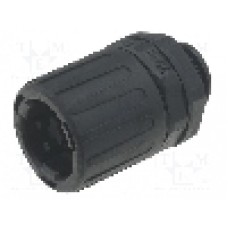 Conectori finali drepti, poliamida, HELLERMANNTYTON - 166-21001