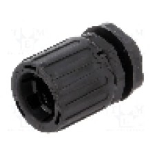 Conectori finali drepti, poliamida, HELLERMANNTYTON - 166-21003