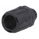 Conectori finali drepti, poliamida, HELLERMANNTYTON - 166-21032 Conectori finali drepti, poliamida, HELLERMANNTYTON - 166-21032