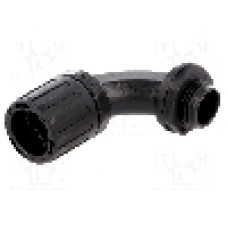 Conectori in unghi 90°, poliamida, HELLERMANNTYTON - 166-22201