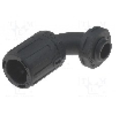 Conectori in unghi 90°, poliamida, HELLERMANNTYTON - 166-22227