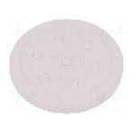 Garnitura cu mai multe orificii pentru cabluri, panou 1,5...5mm, {{Material}}, HT HI TECH POLYMERS - HTL-50-7-TPE
