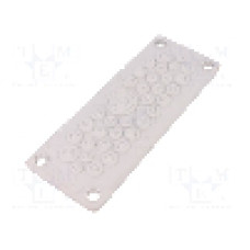 Garnitura cu mai multe orificii pentru cabluri, panou {{Grosime panou}}, {{Material}}, HT HI TECH POLYMERS - HTC-35-TPE