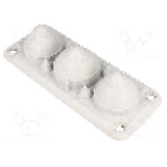 Garnitura cu mai multe orificii pentru cabluri, panou {{Grosime panou}}, {{Material}}, TRELLEBORG - 103577