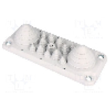 Garnitura cu mai multe orificii pentru cabluri, panou {{Grosime panou}}, {{Material}}, TRELLEBORG - 104338