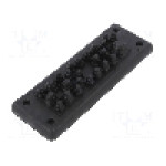 Garnitura cu mai multe orificii pentru cabluri, panou {{Grosime panou}}, {{Material}}, TRELLEBORG - MH25 IP55 RAL 9005