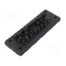 Garnitura cu mai multe orificii pentru cabluri, panou {{Grosime panou}}, {{Material}}, TRELLEBORG - MH25 IP55 RAL 9005