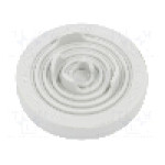 Manşon pentru cabluri, panou 1,5...3mm, {{Material}}, MOREK - T-RGDM40 RAL 7035 UL94V-0