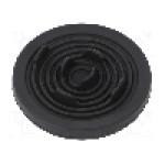Manşon pentru cabluri, panou 1,5...3mm, {{Material}}, MOREK - T-RGDM50 RAL 9005 UL94V-0