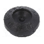 Manşon pentru cabluri, panou 1,5...4,5mm, {{Material}}, HT HI TECH POLYMERS - HSS-M16-TPE RAL9005