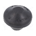 Manşon pentru cabluri, panou {{Grosime panou}}, {{Material}}, HT HI TECH POLYMERS - MET-M32 RAL9005