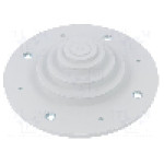 Manşon pentru cabluri, panou {{Grosime panou}}, {{Material}}, TRELLEBORG - M20-80 IP54 RAL 7035 UL94V-0