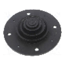 Manşon pentru cabluri, panou {{Grosime panou}}, {{Material}}, TRELLEBORG - M20-80 IP54 RAL 9005 UL94V-0