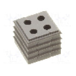 Manşon pentru cabluri, panou {{Grosime panou}}, elastomer termoplastic TPE, WEIDMÜLLER - 2584850000
