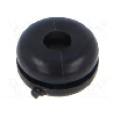 Manşon pentru cabluri, panou max. 0,8mm, PVC, ESSENTRA - 10080900