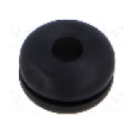 Manşon pentru cabluri, panou max. 0,8mm, elastomer termoplastic TPE, ESSENTRA - 10089507