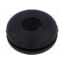 Manşon pentru cabluri, panou max. 0,8mm, elastomer termoplastic TPE, ESSENTRA - 10089538