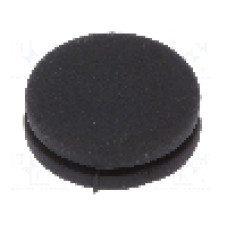 Manşon pentru cabluri, panou max. 0,8mm, elastomer termoplastic TPE, ESSENTRA - DGB-2.5