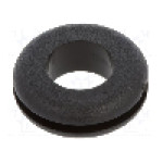 Manşon pentru cabluri, panou max. 1,2mm, PVC, ESSENTRA - 10081846