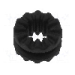 Manşon pentru cabluri, panou max. 1,45mm, guma, ESSENTRA - VG-1