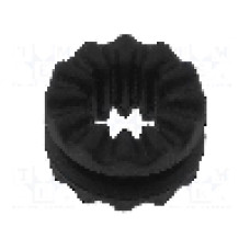 Manşon pentru cabluri, panou max. 1,45mm, guma, ESSENTRA - VG-1