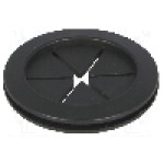 Manşon pentru cabluri, panou max. 1,5mm, {{Material}}, FIX&FASTEN - FIX-DGB-25