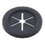 Manşon pentru cabluri, panou max. 1,5mm, {{Material}}, FIX&FASTEN - FIX-DGB-26