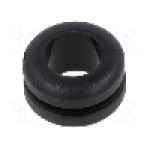 Manşon pentru cabluri, panou max. 1,5mm, PVC, ESSENTRA - 10325315