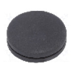 Manşon pentru cabluri, panou max. 1,5mm, elastomer termoplastic TPE, ESSENTRA - DGB-13