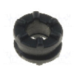 Manşon pentru cabluri, panou max. 1,5mm, elastomer termoplastic TPE, FIX&FASTEN - TGM-17