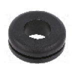 Manşon pentru cabluri, panou max. 1,6mm, {{Material}}, HELLERMANNTYTON - 633-01010