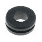 Manşon pentru cabluri, panou max. 1,6mm, {{Material}}, HELLERMANNTYTON - 633-03030