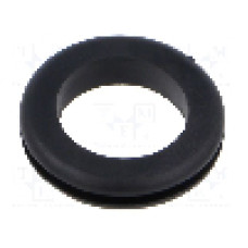 Manşon pentru cabluri, panou max. 1,6mm, PVC, ESSENTRA - 10071205