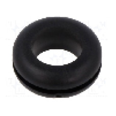Manşon pentru cabluri, panou max. 1,6mm, PVC, ESSENTRA - 10071632