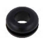 Manşon pentru cabluri, panou max. 1,6mm, PVC, ESSENTRA - 10075340