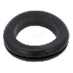 Manşon pentru cabluri, panou max. 1,6mm, PVC, ESSENTRA - 10081761