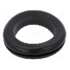 Manşon pentru cabluri, panou max. 1,6mm, PVC, ESSENTRA - 10081761