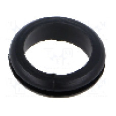 Manşon pentru cabluri, panou max. 1,6mm, PVC, ESSENTRA - 10082249