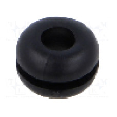 Manşon pentru cabluri, panou max. 1,6mm, PVC, ESSENTRA - 10082256