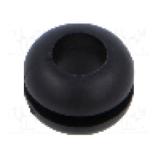 Manşon pentru cabluri, panou max. 1,6mm, PVC, ESSENTRA - 10085646