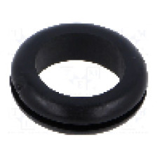 Manşon pentru cabluri, panou max. 1,6mm, PVC, ESSENTRA - 10096048