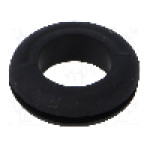 Manşon pentru cabluri, panou max. 1,6mm, elastomer termoplastic TPE, ESSENTRA - 10089767