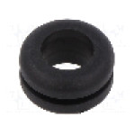 Manşon pentru cabluri, panou max. 1,6mm, elastomer termoplastic TPE, ESSENTRA - 10118108