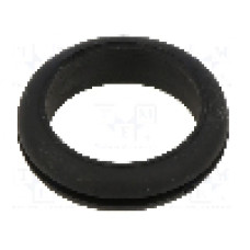 Manşon pentru cabluri, panou max. 1,6mm, elastomer termoplastic TPE, ESSENTRA - 10155684