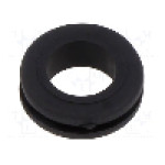 Manşon pentru cabluri, panou max. 1,6mm, elastomer termoplastic TPE, ESSENTRA - 10155738